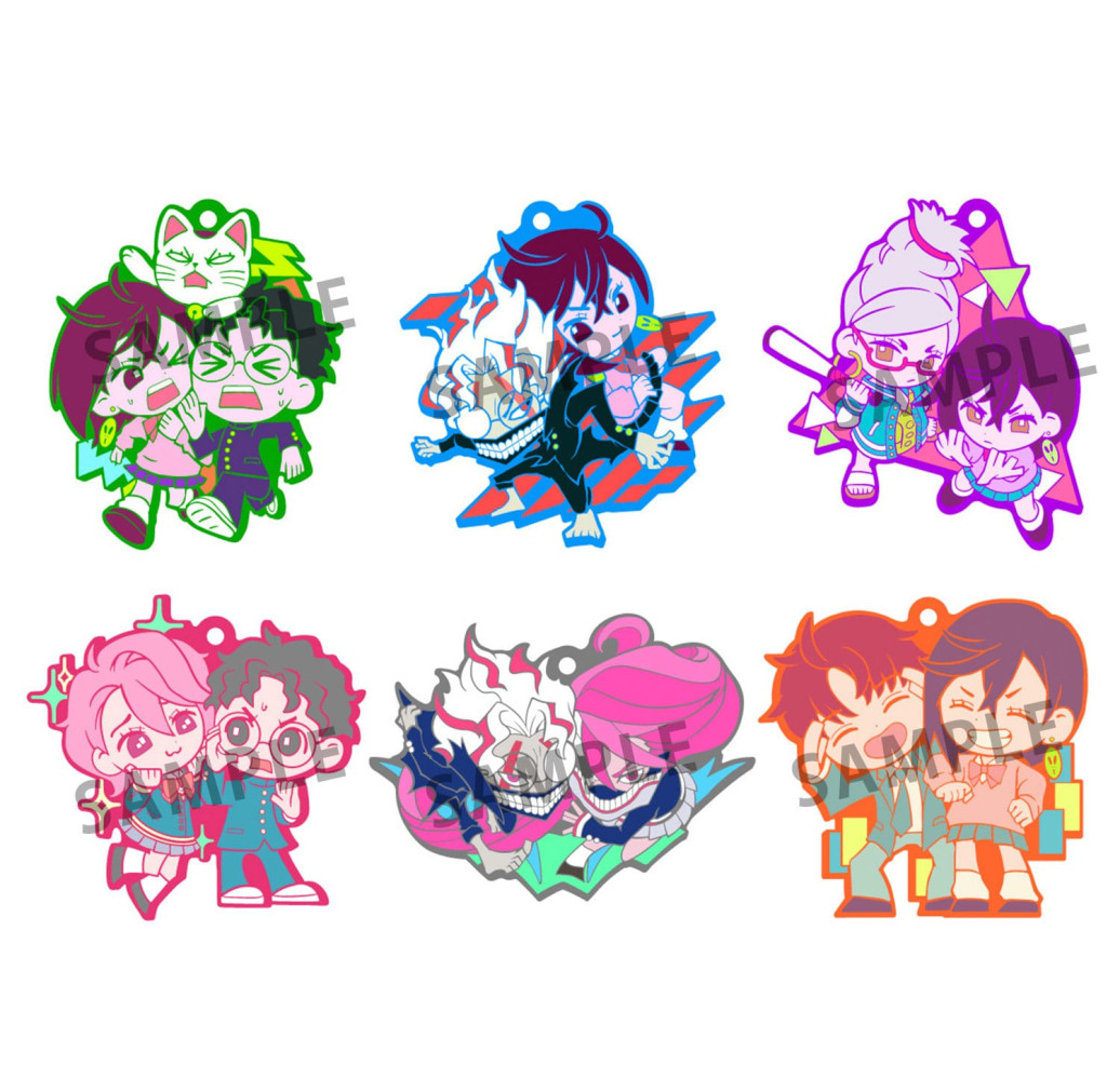 Dandadan Rubber Mascot Buddycolle Gummi-Anhänger 7 cm Sortiment (6)