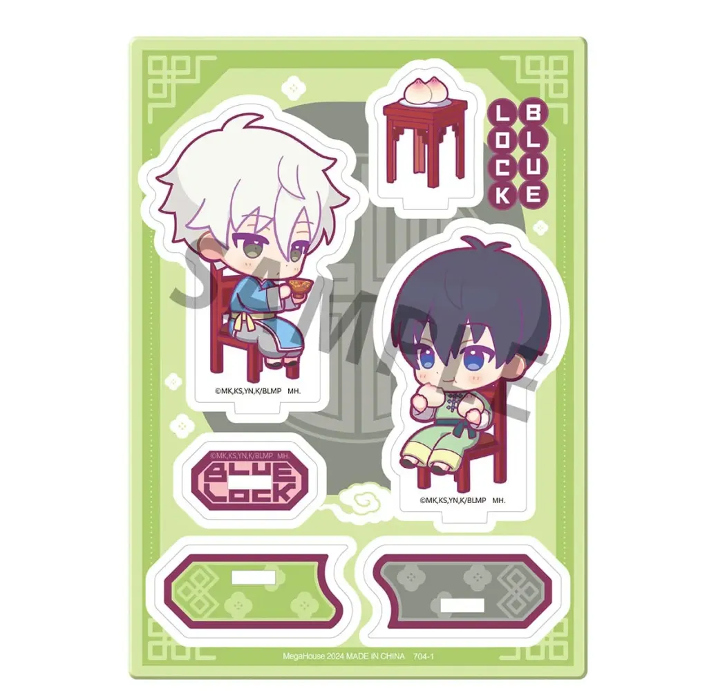 Blue Lock The Movie Acryl Stand Buddycolle Episode Nagi B: Yoichi Isagi & Seishiro Nagi 14 cm