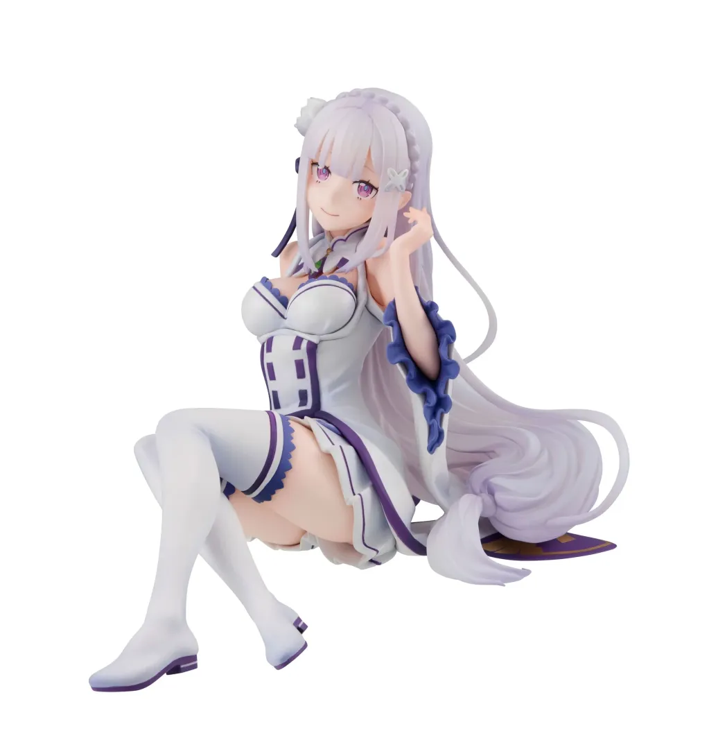 Re:ZERO Starting Life in Another World Melty Princess PVC Statue Emilia Palm Size 9 cm