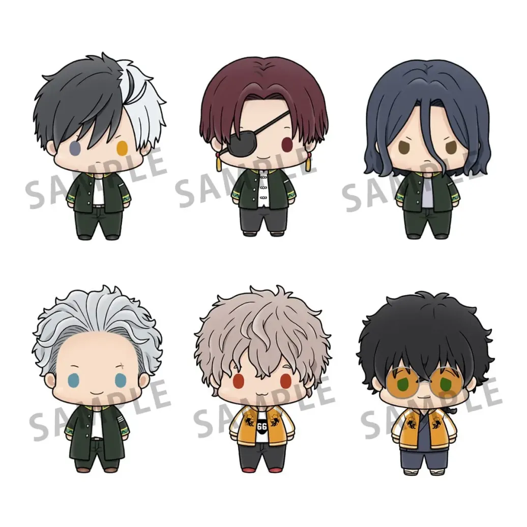 Wind Breaker Chokorin Mascot Series Sammelfiguren 5 cm Sortiment (6)