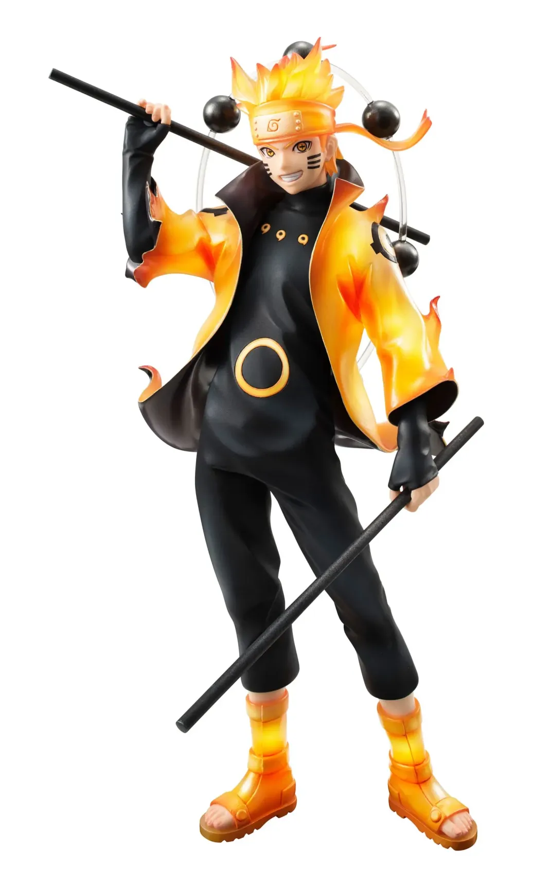 Naruto Shippuden G.E.M. Serie PVC Statue Naruto Uzumaki Six Paths Sage Mode 15th Anniversary Ver. 22 cm