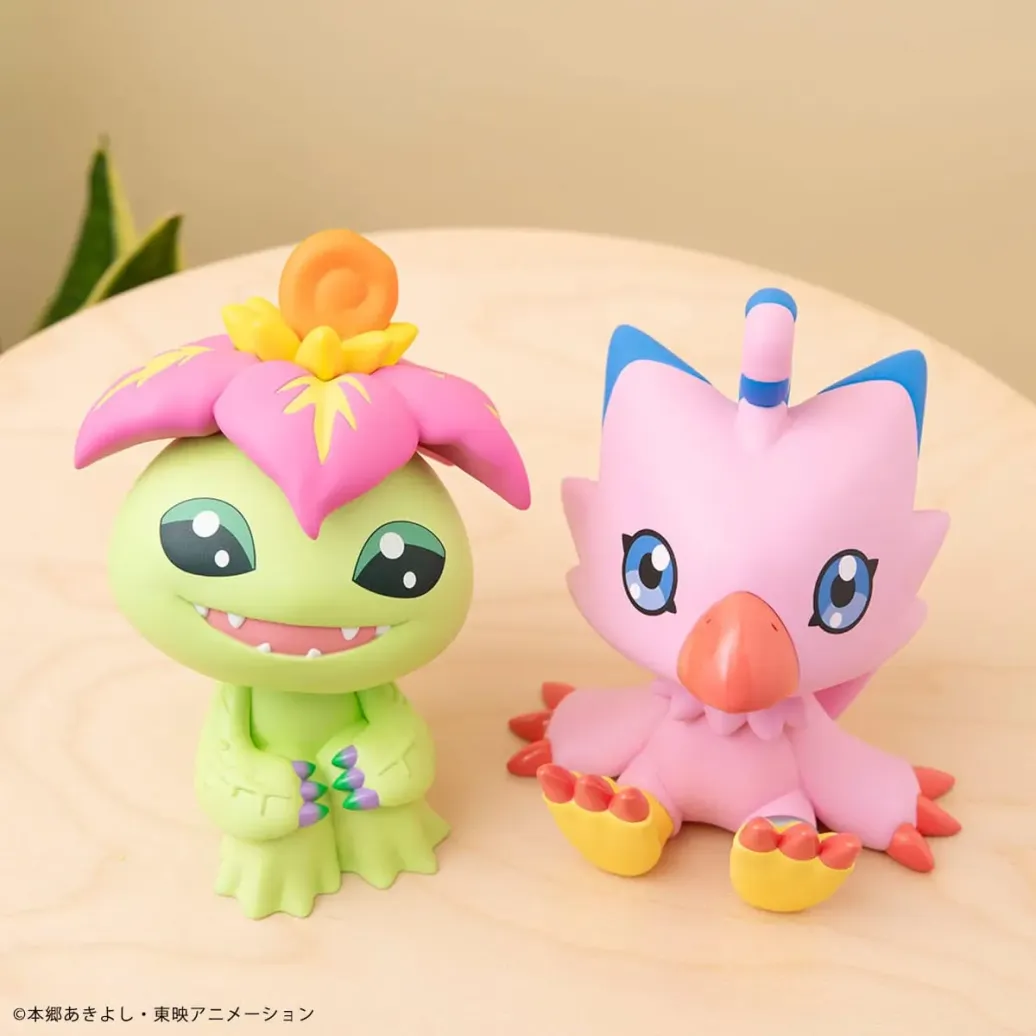 Digimon Adventure Look Up PVC Statuen Tentomon & Palmon 11 cm (with gift)