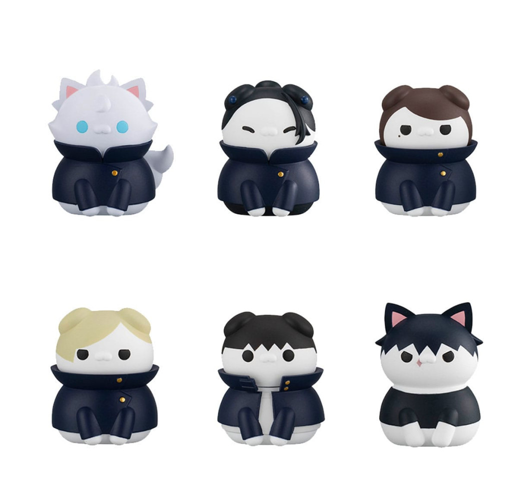 Jujutsu Kaisen Mega Cat Project Sammelfiguren Hidden Inventory/Premature Death Ver. 3 cm Sortiment (8)