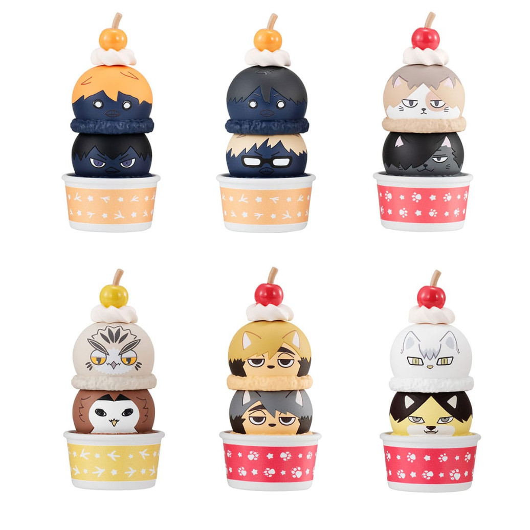 Haikyu!! Tsumichen Stack up & Change Sammelfiguren 6er-Pack 8 cm (with gift)