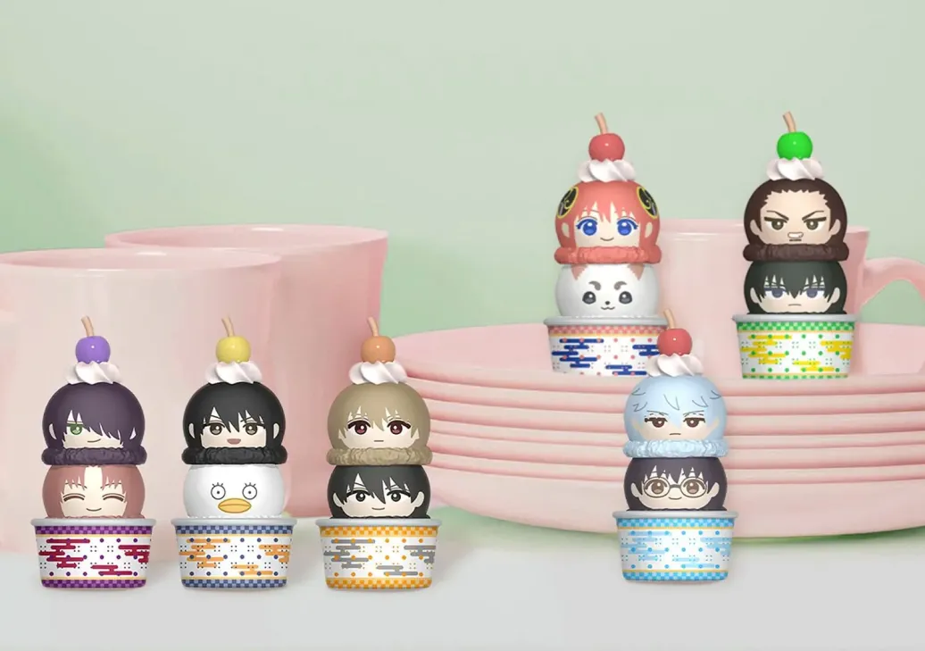 Gintama Tsumichen Stack up & Change Sammelfiguren 8 cm Sortiment (6)     