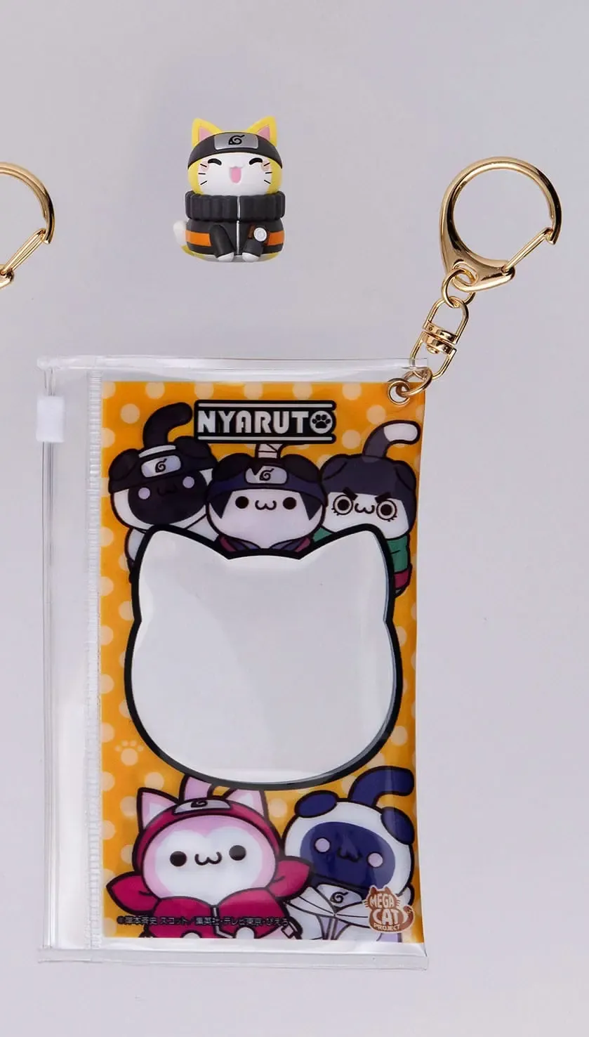 Naruto Shippuden Mega Cat Project Nyaruto Series Sammelfigur mit Tasche Naruto 2025 Limited Edition 7 cm        