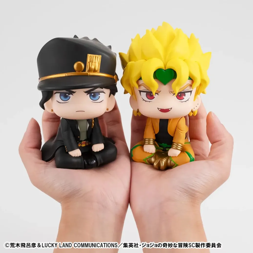 JoJo´s Bizarre Adventure Part 03: Stardust Crusaders Look Up PVC Statue Jotaro Kujo & Dio 11 cm (with gift) 