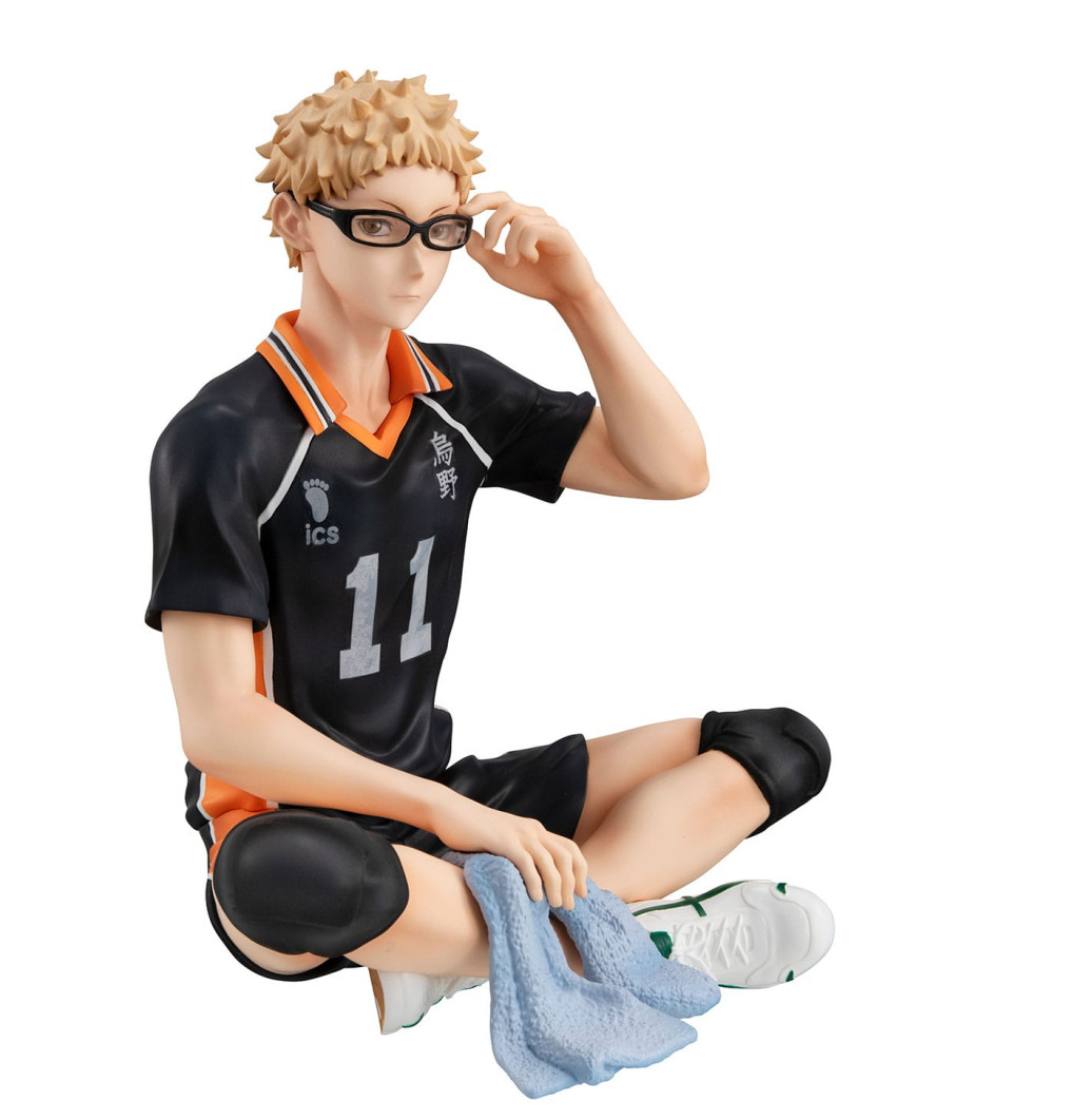 Haikyu!! G.E.M. Serie PVC Statue Kei Tsukishima Palm Size 9 cm