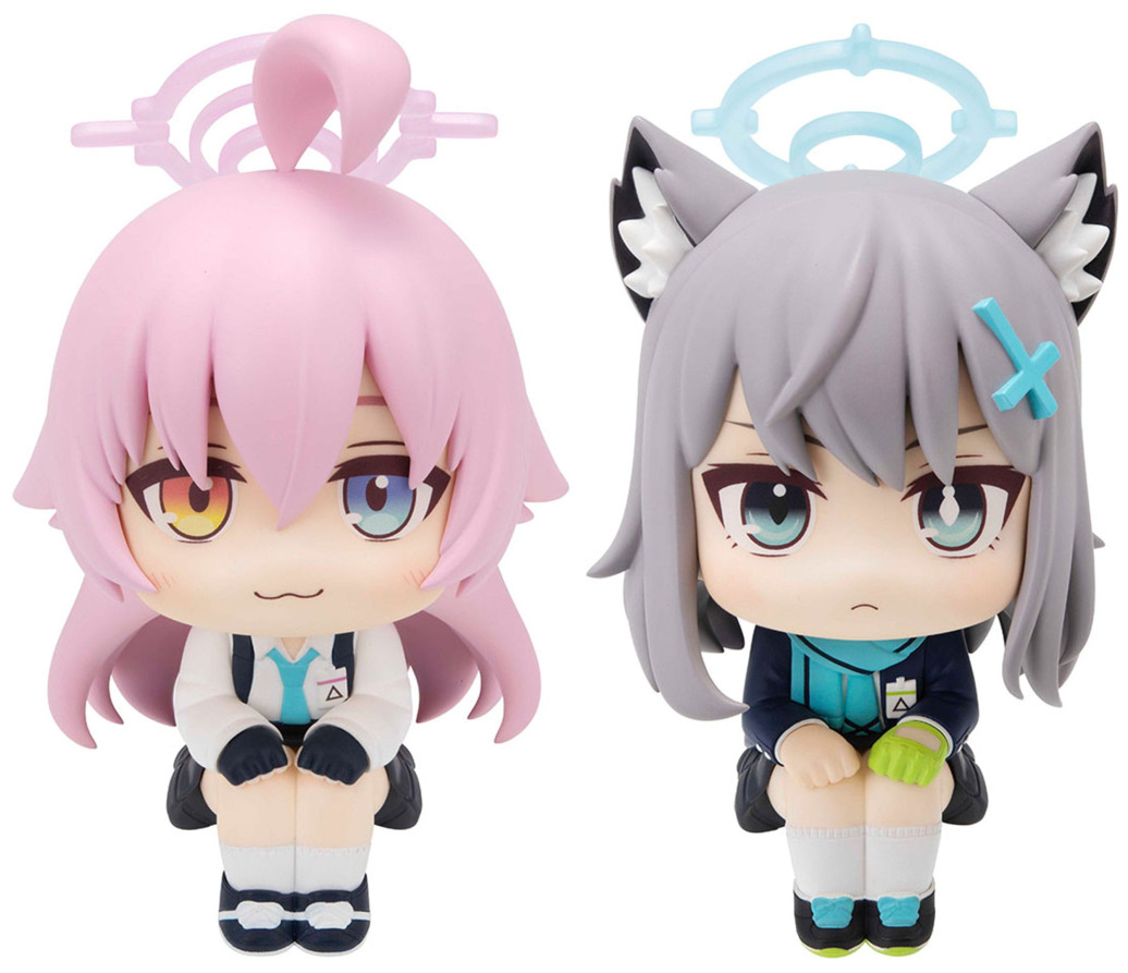 Blue Archive Look Up PVC Statue Shiroko & Hoshino Set (with gift) 11 cm 