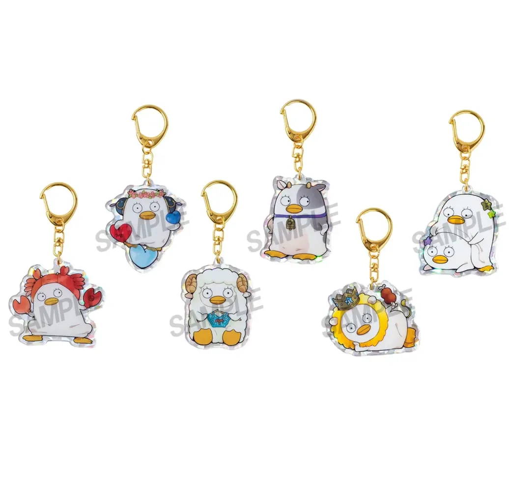 Gintama Acryl Mascot Schlüsselanhänger Elizabeth 12 zodiac signs spring & summer Sortiment (6) 