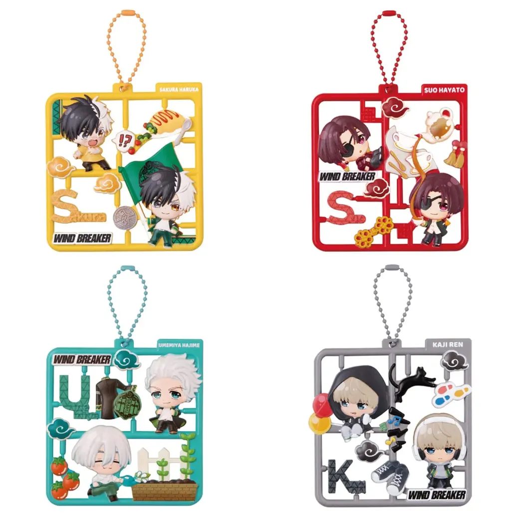 Wind Breaker Plat Collection Anhänger Sortiment (4)    