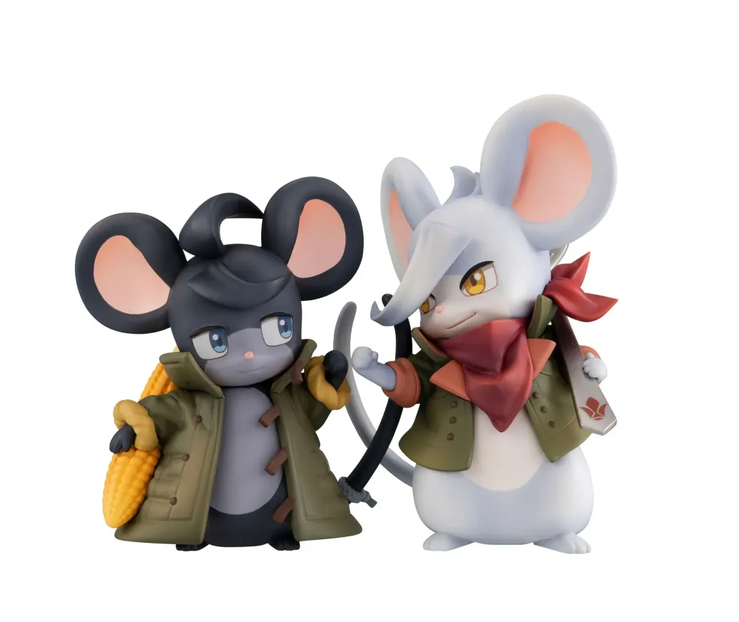 Mobile Suit Gundam Iron-Blooded Orphans PVC Statuen 2er-Pack Orphanchu of Block 3 Mikatsuki & Orga 10th Anniversary 12 cm