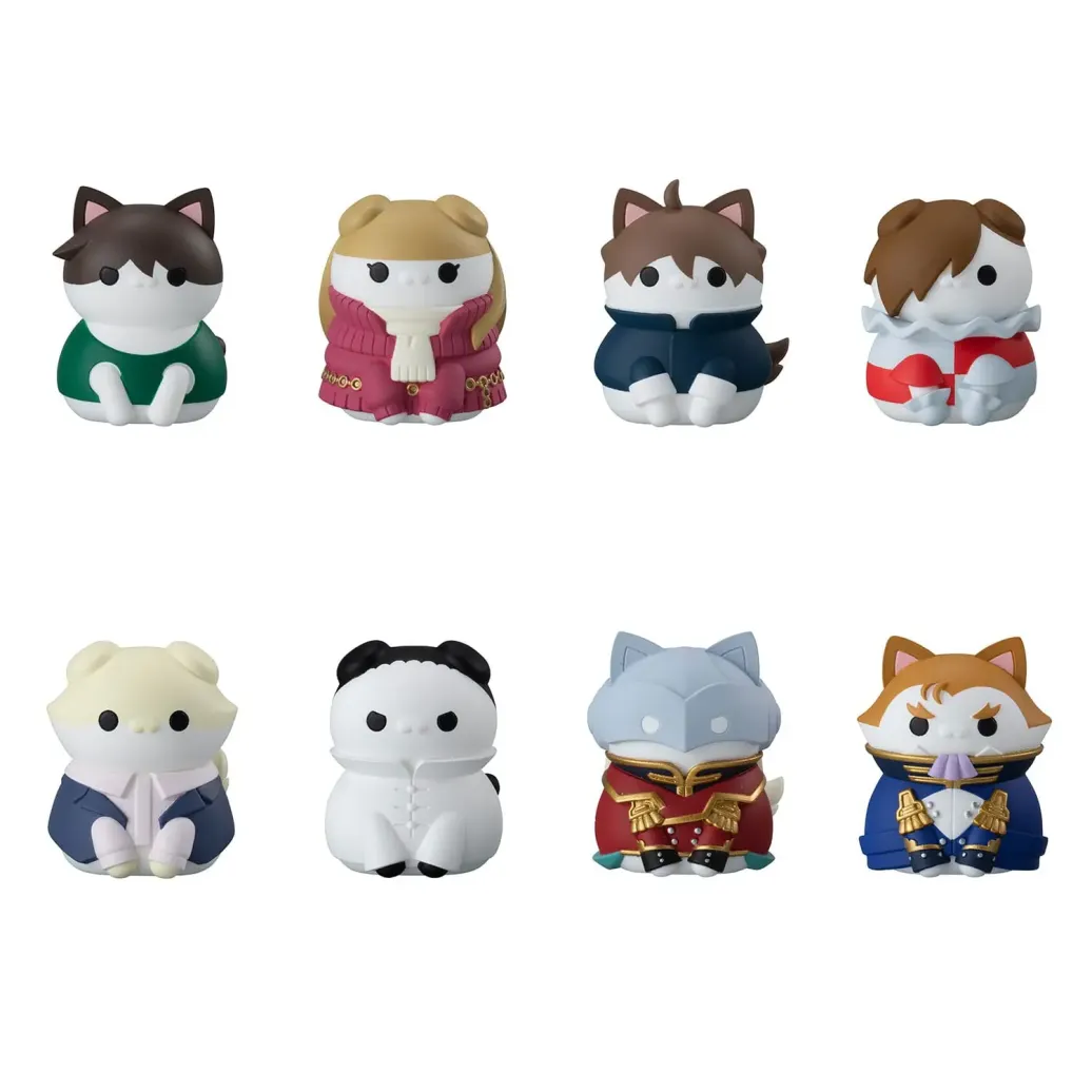 Mobile Suit Gundam Mega Cat Project New Mobile Report Gundam Wing Nyandam Sammelfiguren Cats Transformation Mission Accomplished! 3 cm Sortiment (8)