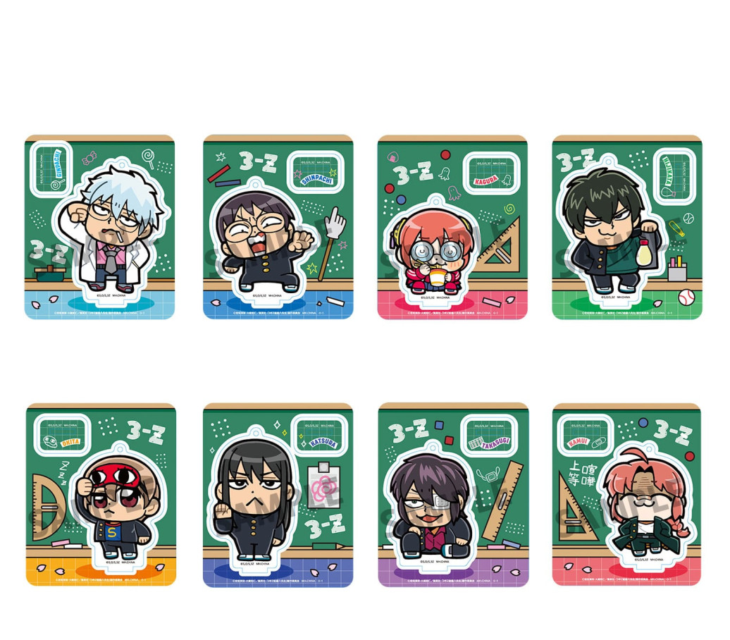 Gintama Acryl Figuren 3-Z Ginpachi Sensei x Okawabukubu the Youth 6 cm Display (8)               