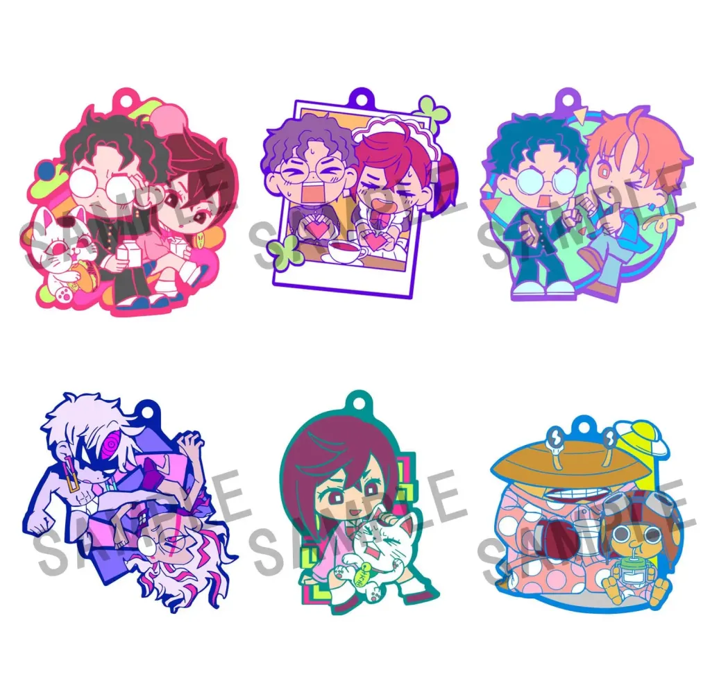 Dandadan Rubber Mascot Buddycolle Gummi-Anhänger Vol. 2 7 cm Blind Box Sortiment (6) 