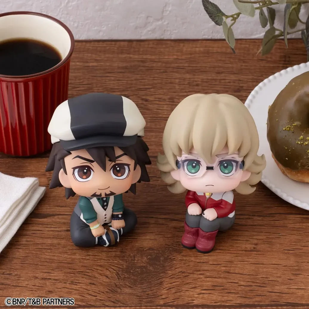 Tiger & Bunny Look Up PVC Statuen Kaburagi T Kotetsu & Barnaby Brooks Jr. Set (with gift) 11 cm 