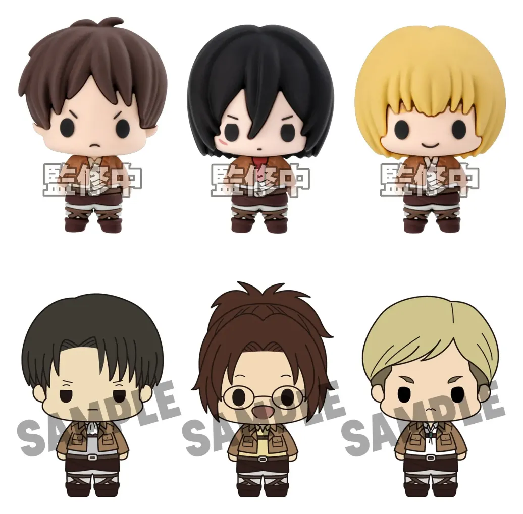 Attack on Titan Chokorin Collection Minifiguren 5 cm Blind Box Display (6)
