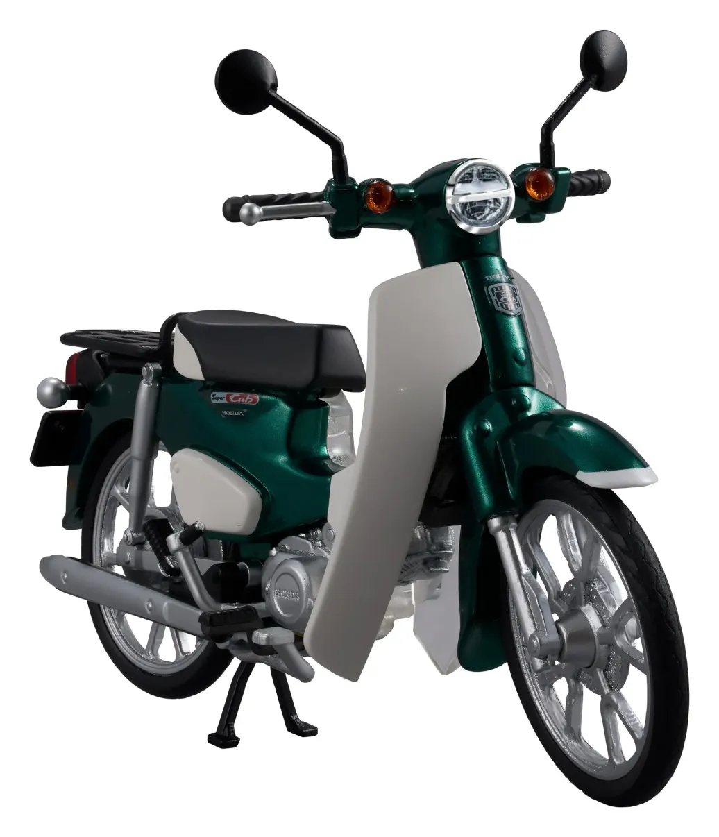 Honda Kaitanics Plastic Model Kit Super Cub 110 Tasmania Green Metallic