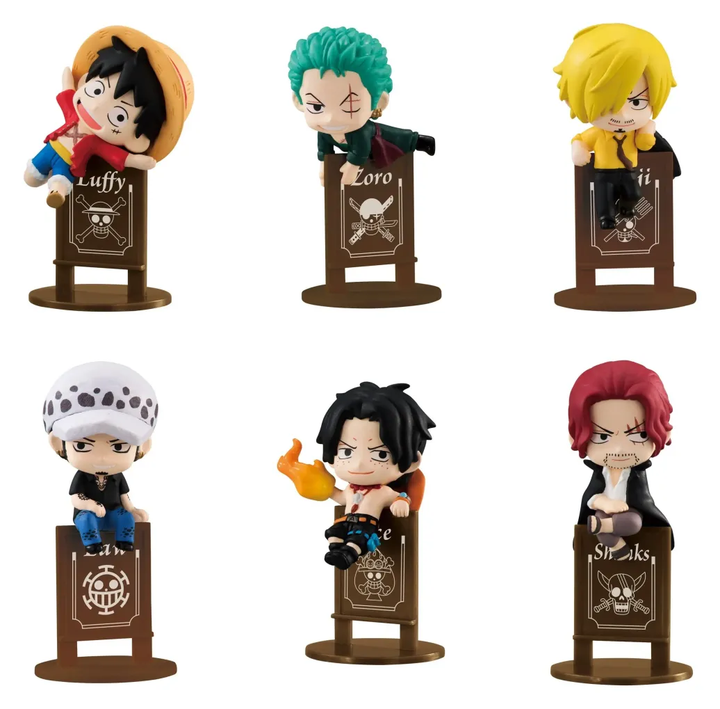 One Piece Ochatomo series Minifiguren Pirates Party 4 cm Blind Box Display (8) (Repeat)