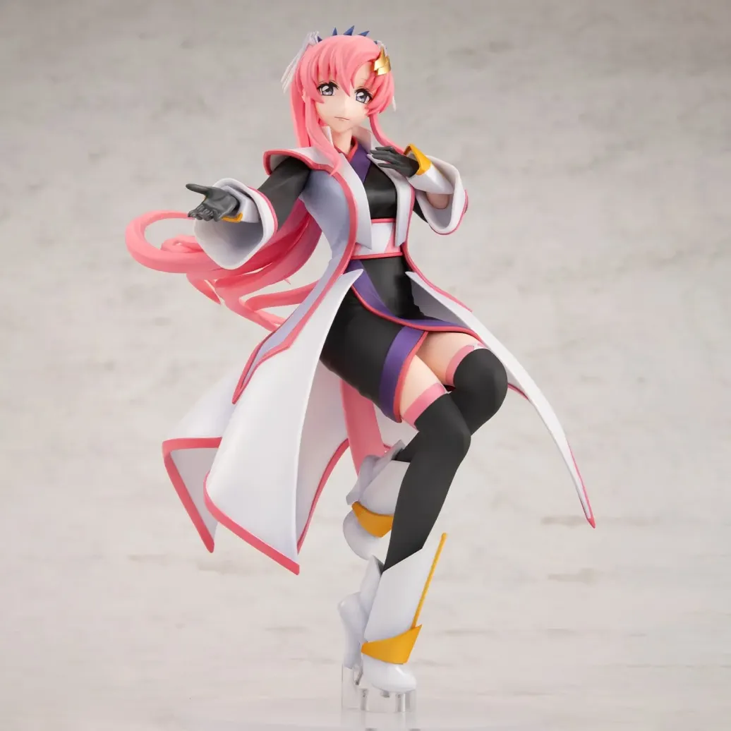 Gundam GGG (Gundam Girls Generation) Series PVC Figur Mobile Suit Gundam SEED FREEDOM Lacus Clyne Battle Surcoat Ver. 22 cm