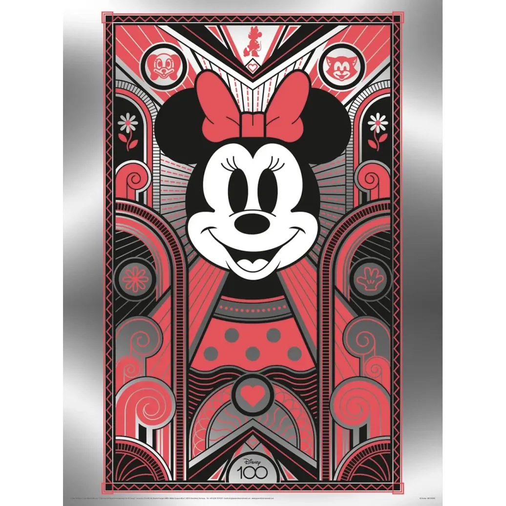 Disney Poster Set Metallic Print Minnie Mouse 30 x 40 cm (3)
