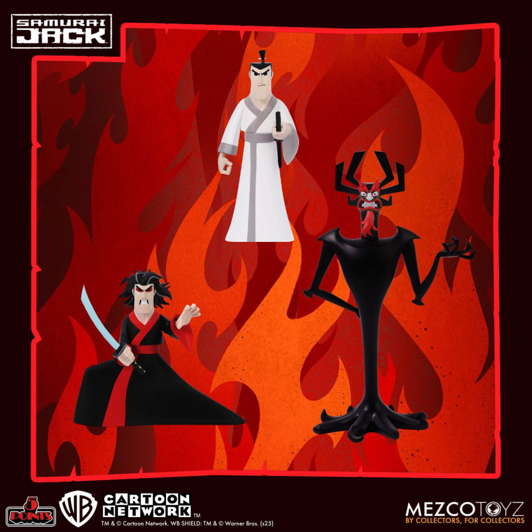 Samurai Jack 5 Points Actionfiguren 9 cm Deluxe Set Sortiment (24)