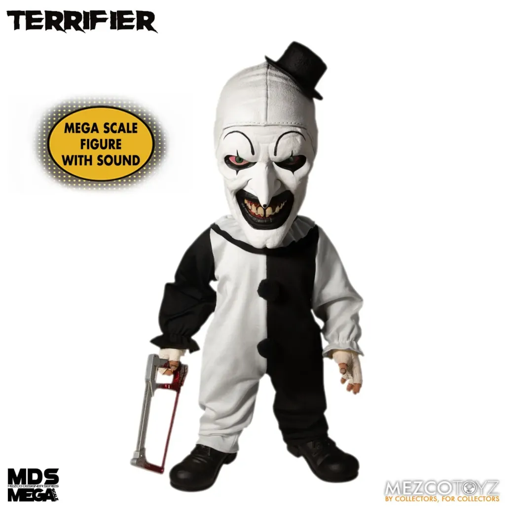 Terrifier MDS Mega Scale Puppe Art the Clown with Sound 38 cm