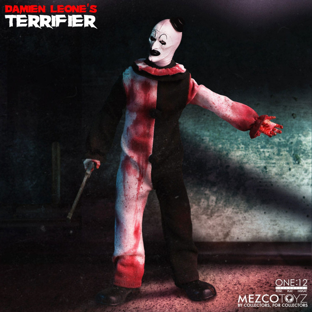 Terrifier Actionfigur 1/12 Art the Clown Deluxe Edition 17 cm