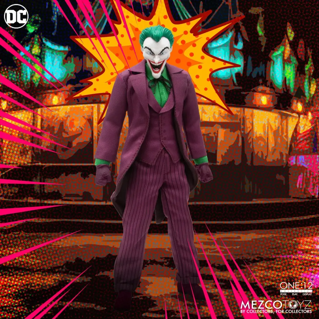 DC Comics Actionfigur 1/12 The Joker (Golden Age Edition) 16 cm