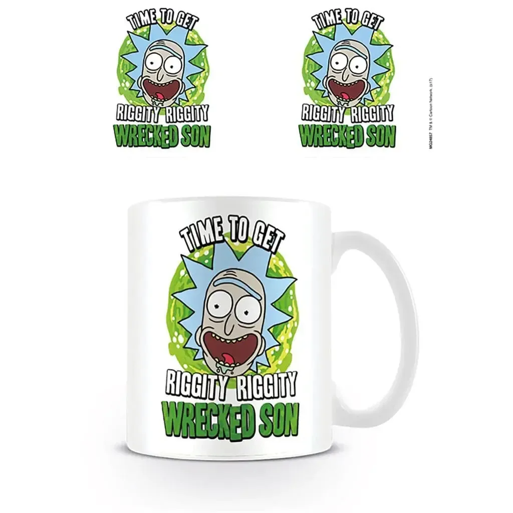 Rick and Morty Tasse Wrecked Son