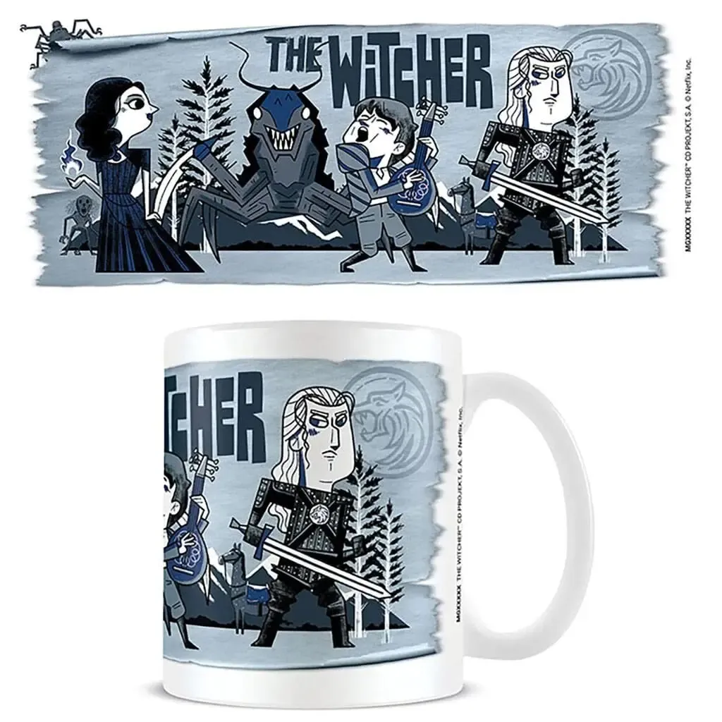 The Witcher Tasse Illustrated Adventure