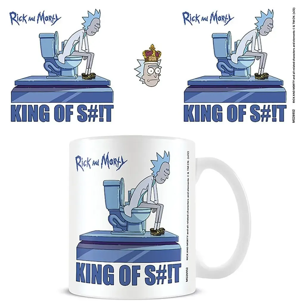 Rick and Morty Tasse King of Shit