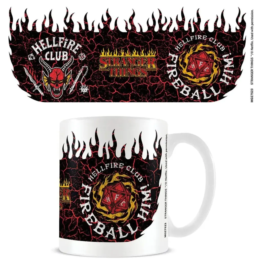 Stranger Things 4 Tasse Fireball