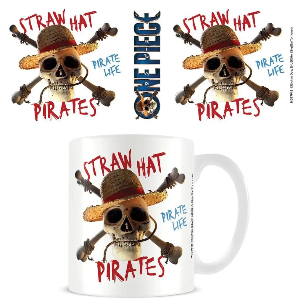 One Piece Live Action Tasse Straw Hat Pirate Emblem