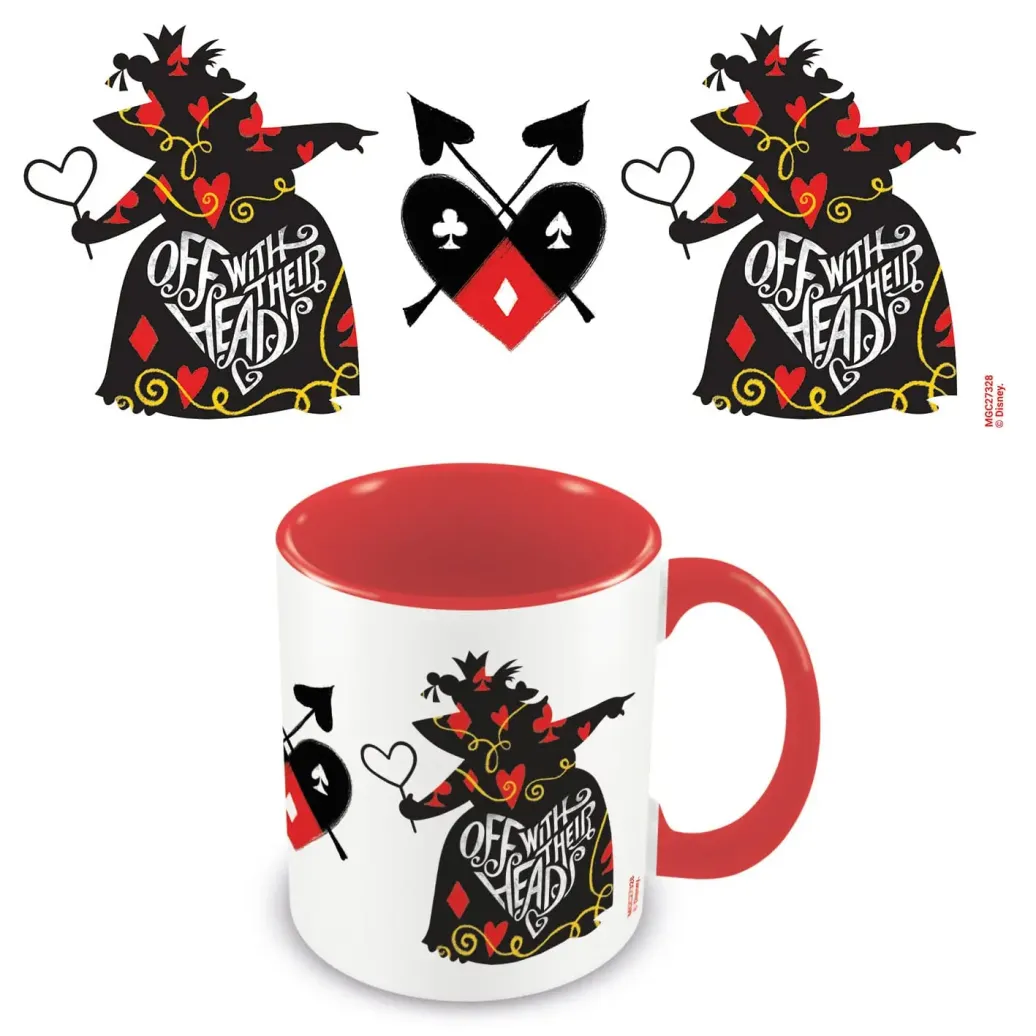Disney Tasse Alice in Wonderland Queen of Hearts Off with her Head