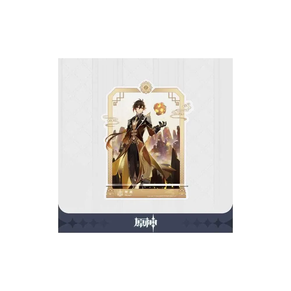 Genshin Impact Acryl-Telefonständer Zhongli 17 cm