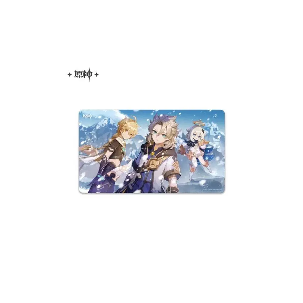 Genshin Impact Mousepad White Dust and Snow Shadow 70 x 40 cm