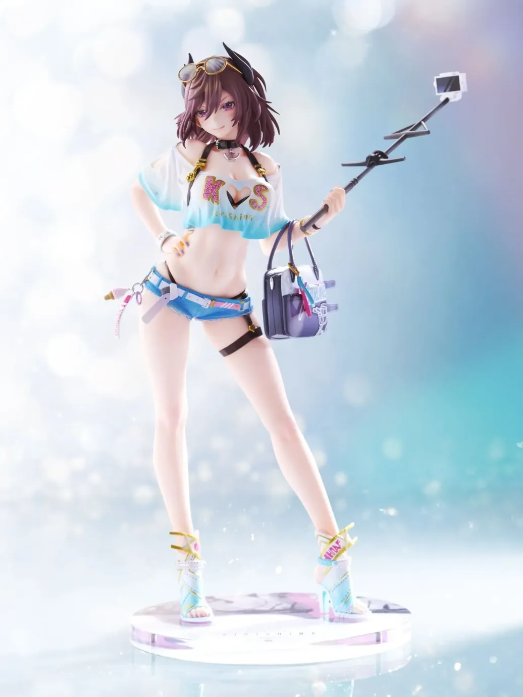 Azur Lane PVC Figur 1/7 Kirishima Bravely Summer TF edition 28 cm