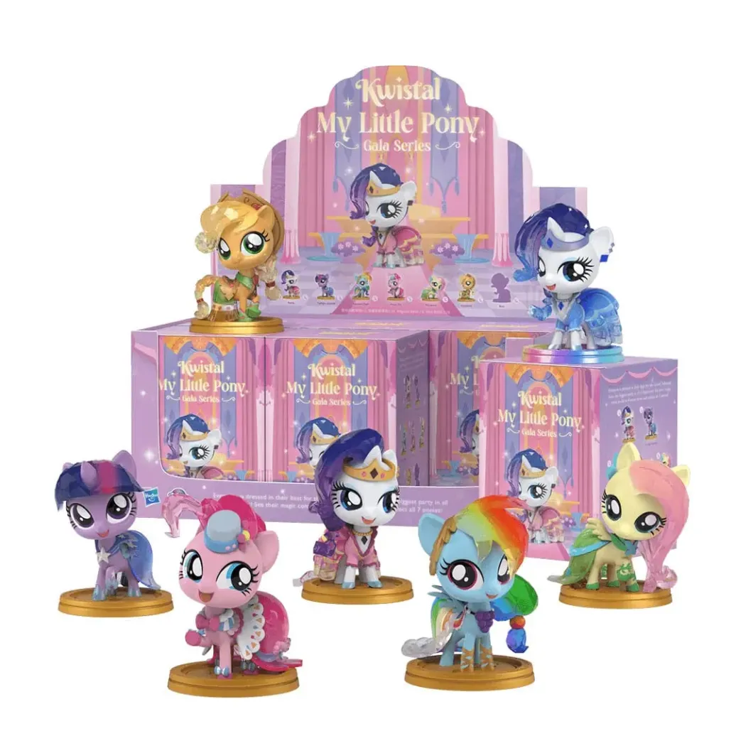 My Little Pony: Kwistal Fwendz Gala 4 inch Vinyl Figure Blind Box Assortment (6)