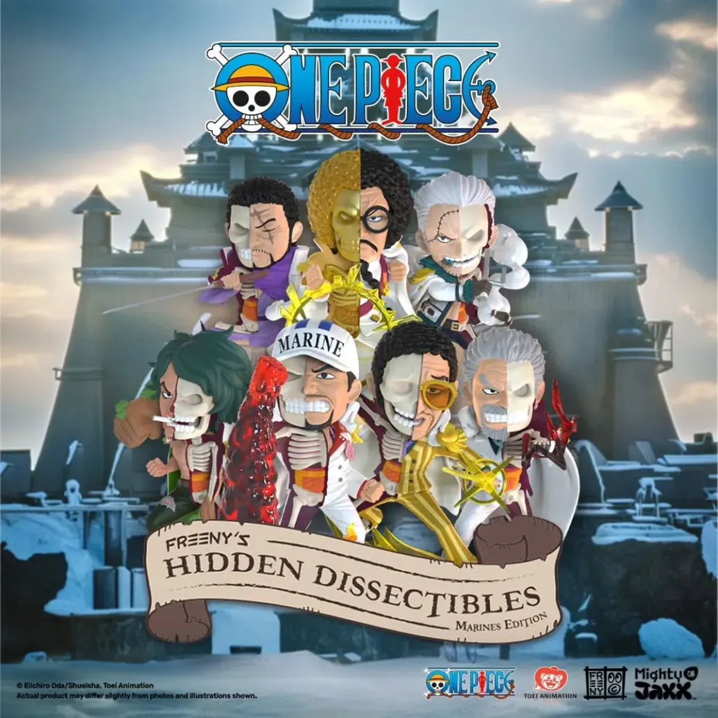 One Piece: Freeny's Hidden Dissectables Marines Edition Blind Box (10 cm)