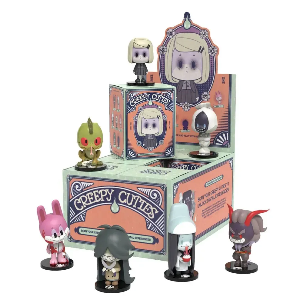 Original Charakter Blind Box Creepy Cuties Series 1 Display (6)