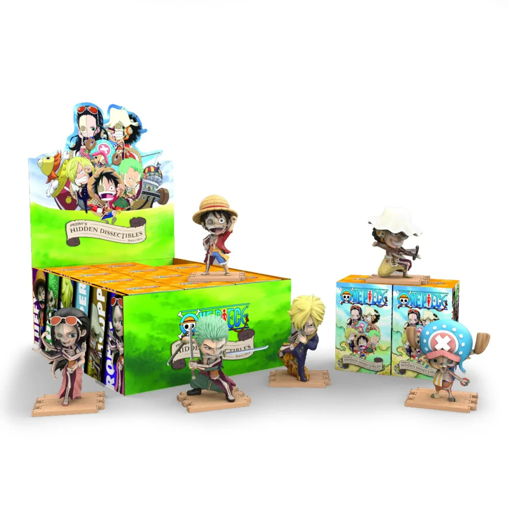 One Piece Blind Box Hidden Dissectibles Series 1 Display (12)
