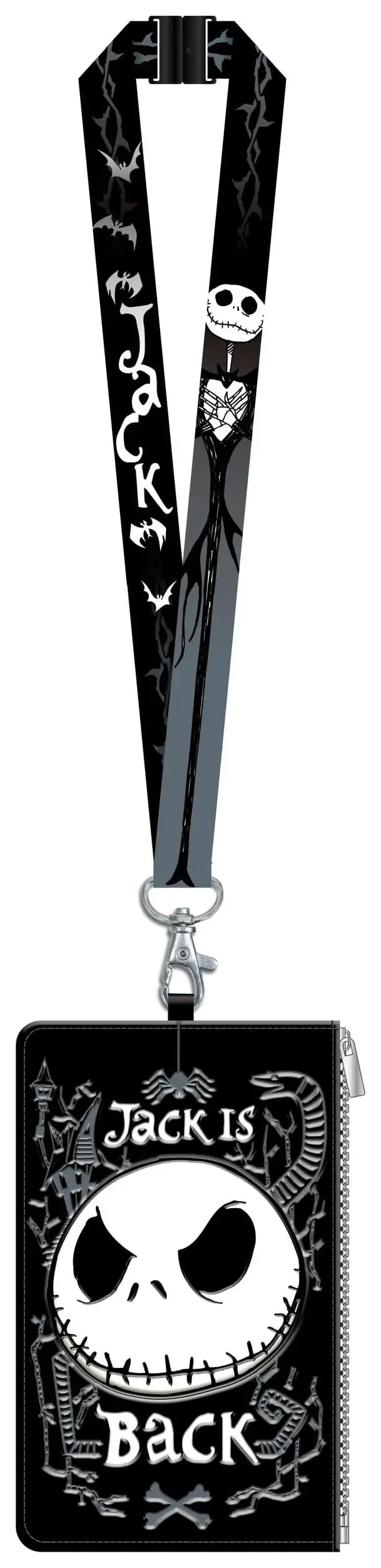Nightmare Before Christmas Schlüsselband mit Passhalter