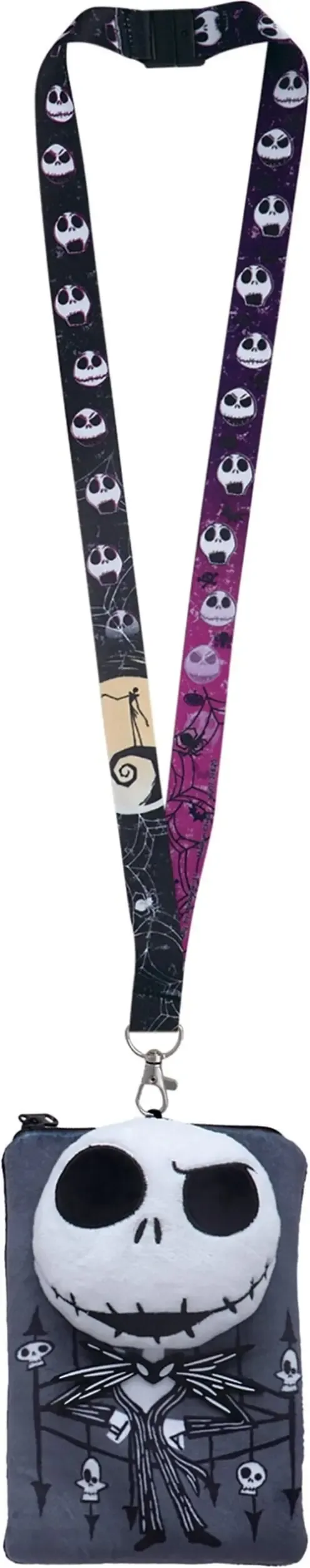 Nightmare before Christmas Schlüsselband Jack Deluxe mit Kartenhaltertasche
