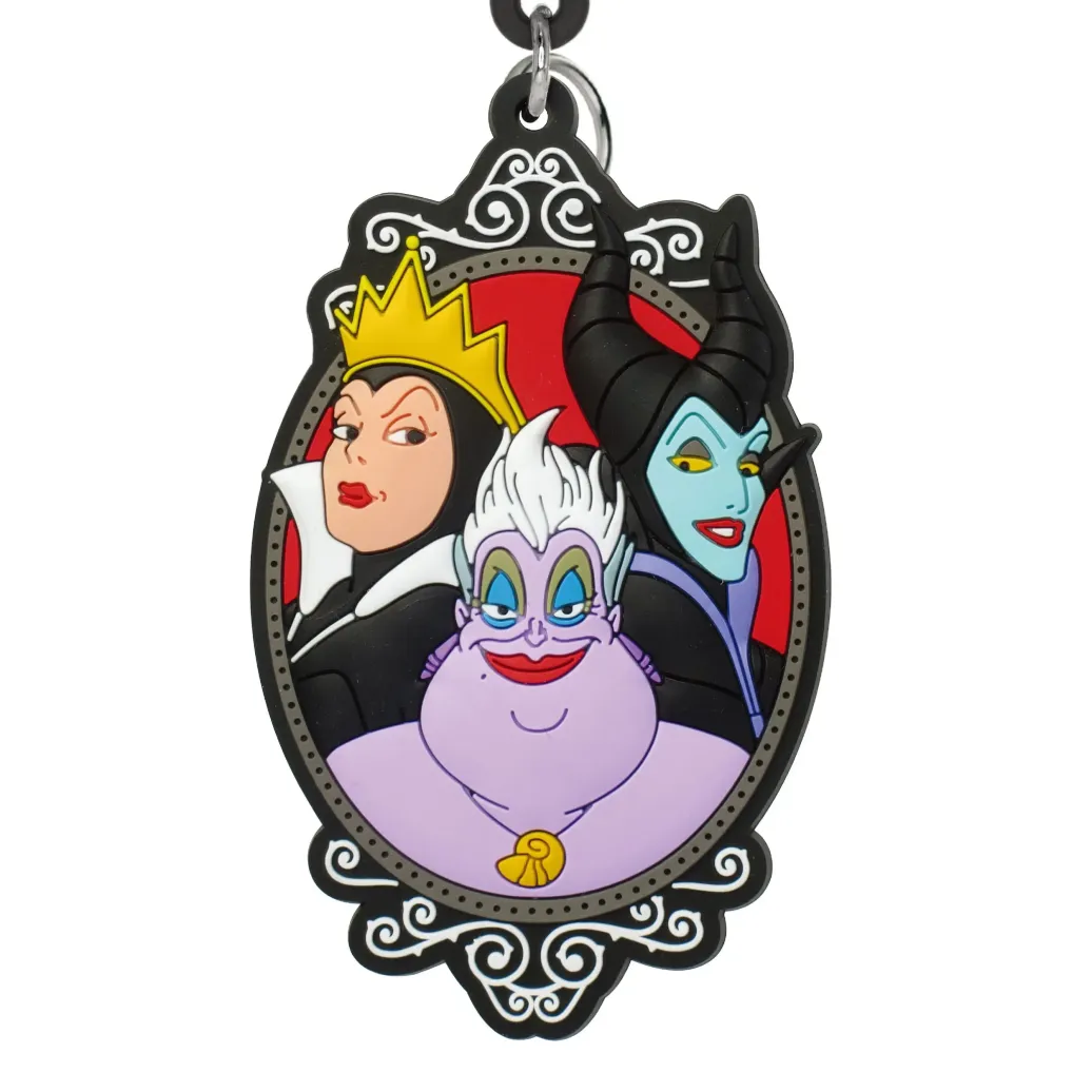 Disney Villains PVC-Taschenanhänger Evil Queen, Ursula, Maleficent