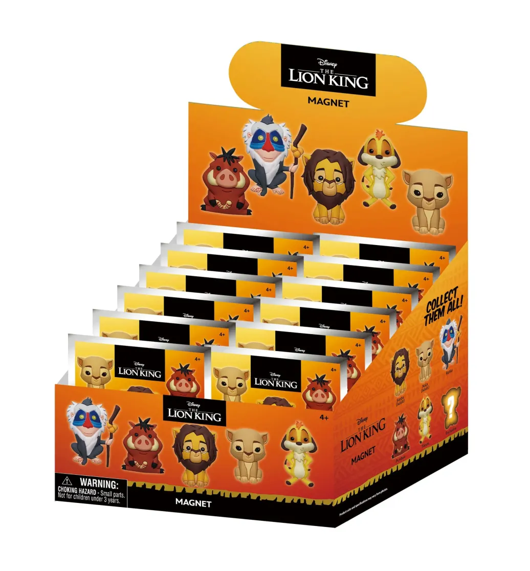 Der König der Löwen Magnete Blind Pack Series 1 Display (12) 