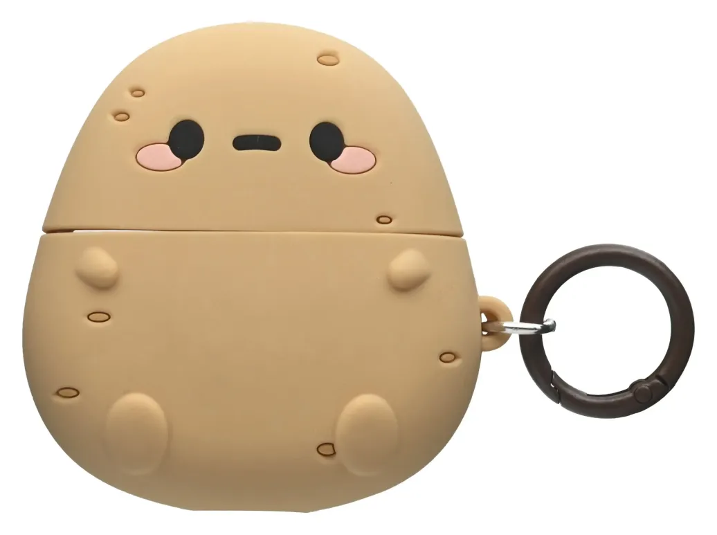 Smoko 3D Schaumstoff Airpods Hülle Taschenanhänger Tayto Potato Display (12)