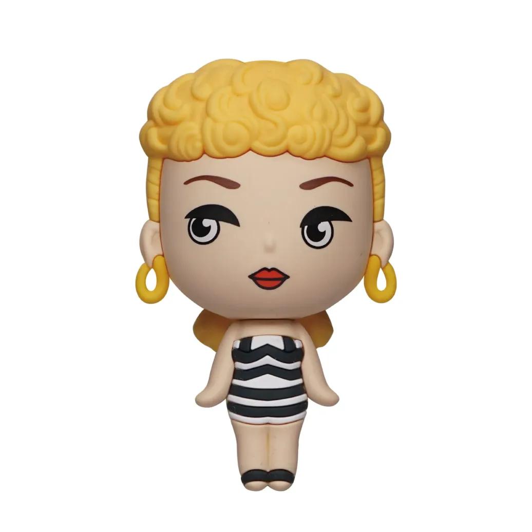 Barbie Soft Touch PVC 3D Magnet Original 1959 Barbie