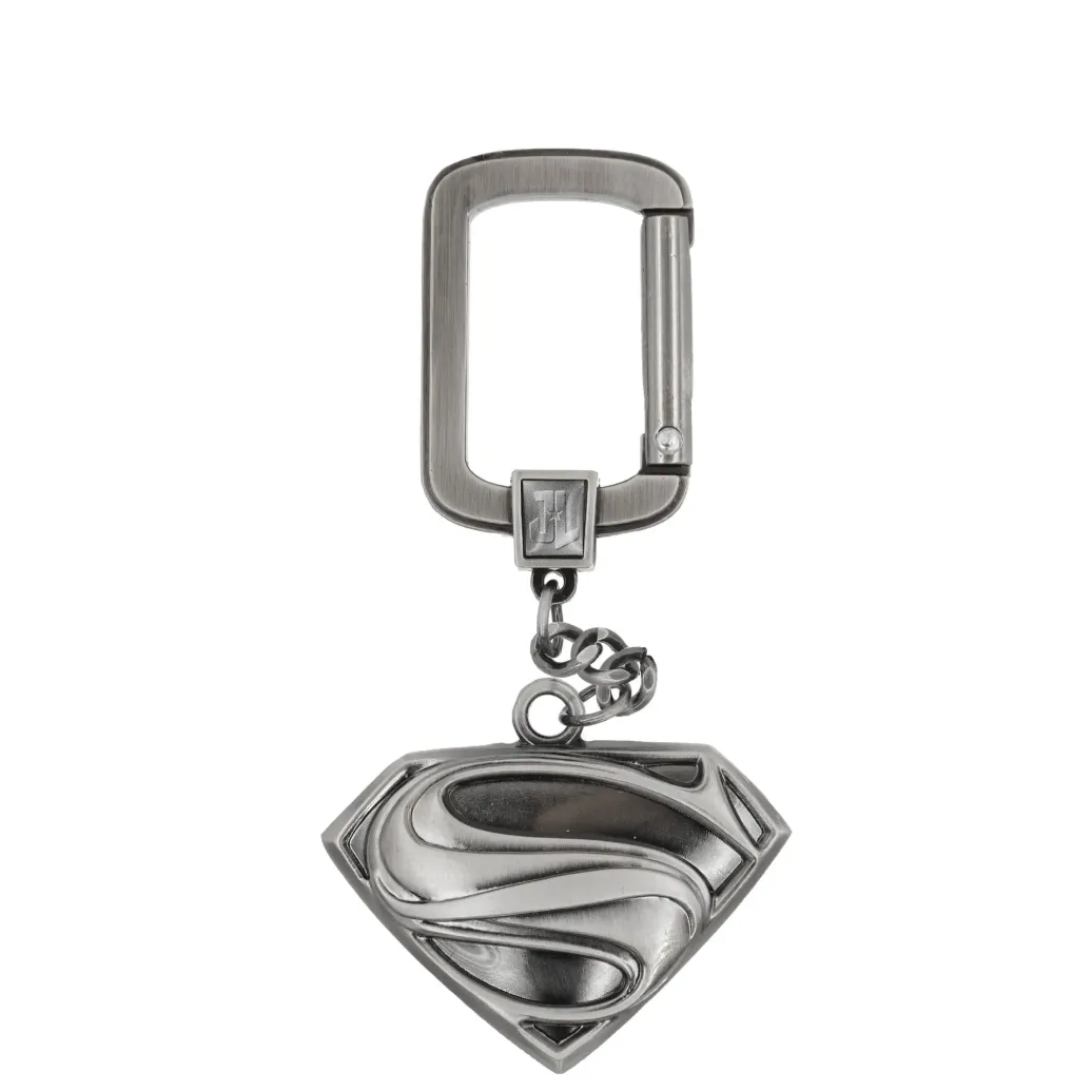 DC Justice League Zinn-Schlüsselanhänger Superman Logo