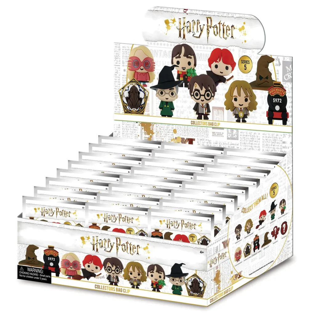 Harry Potter 3D PVC-Taschenanhänger Series 5 Display (24)